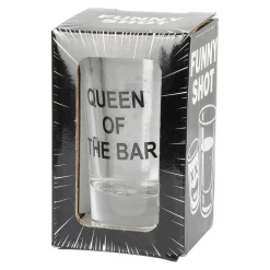 Shotteglass Queen of the bar
