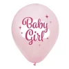 Skyer Baby Girl Ballonger, 8 stk.