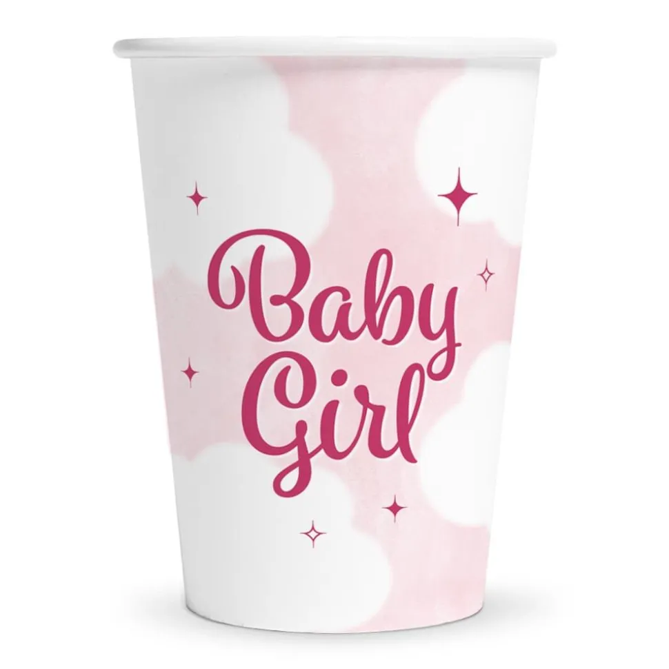 Skyer Baby Girl kopper, 8 stk.