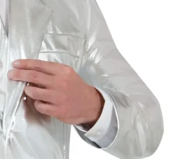 Sølv dress til herre