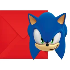 Sonic Invitasjoner, 6 stk