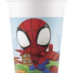 Spidey pappkopper 200ml, 8 stk.