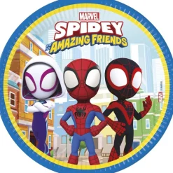 Spidey Tallerkener 23cm, 8 stk.