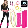80's sett Neon Rosa