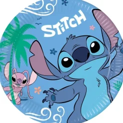 Stitch Tallerkener, 8 stk