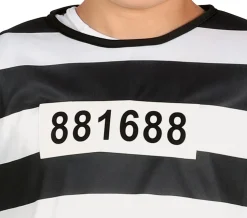 Stripete Fangedrakt Barnekostyme