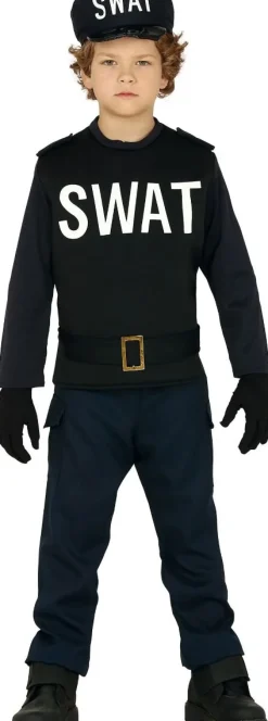 SWAT Politi barnekostyme