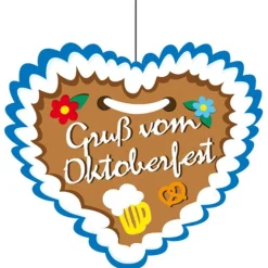 Takheng, oktoberfest hjerte 15 cm
