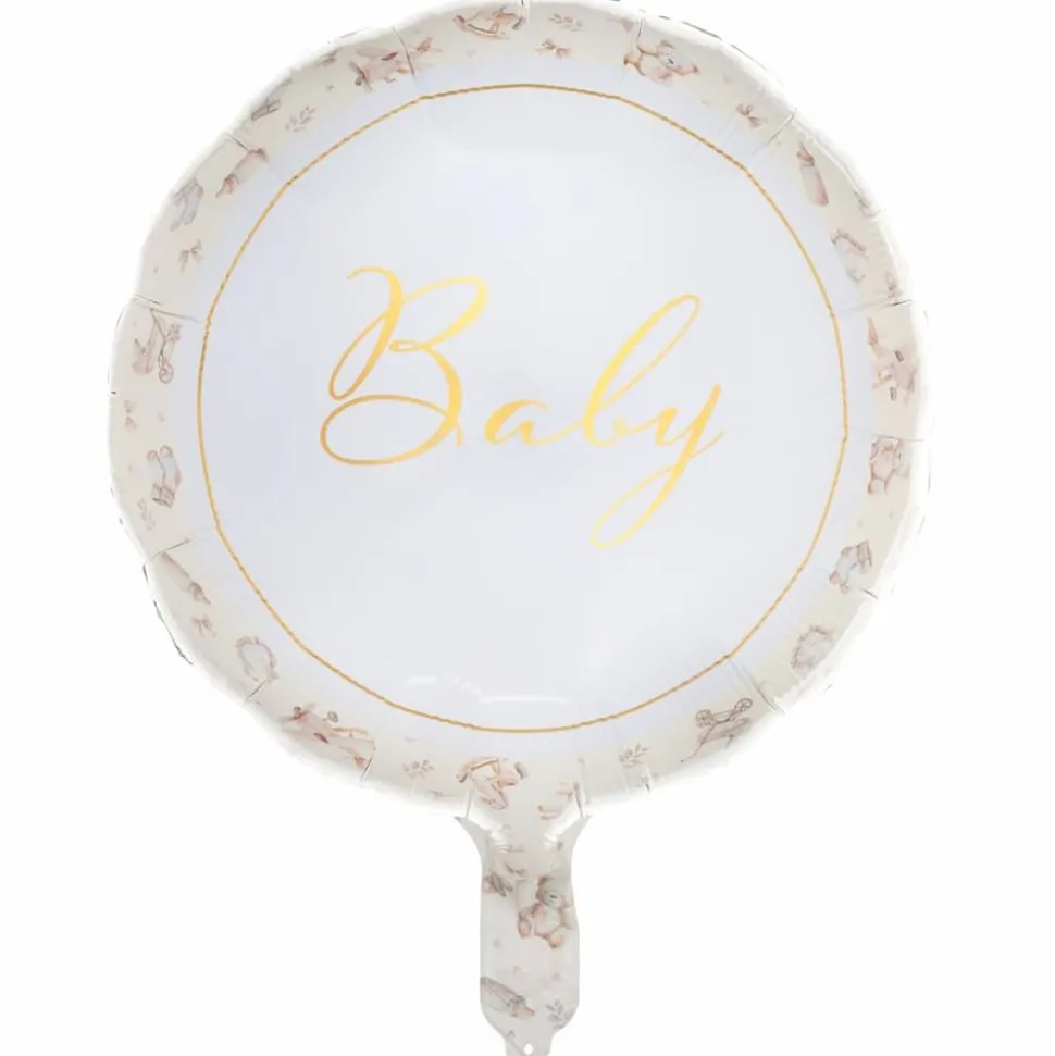 Teddybjørn folie ballong 45cm