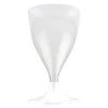 Vinglass 20cl hvit, 10stk