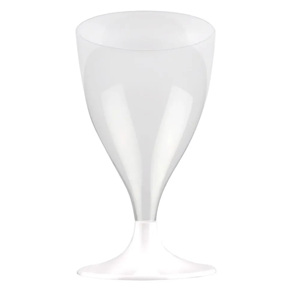 Vinglass 20cl hvit, 10stk