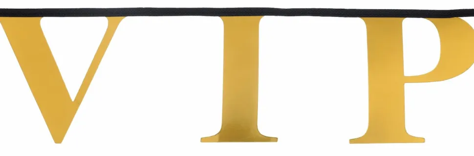 VIP Banner, 11cm x 2,5m