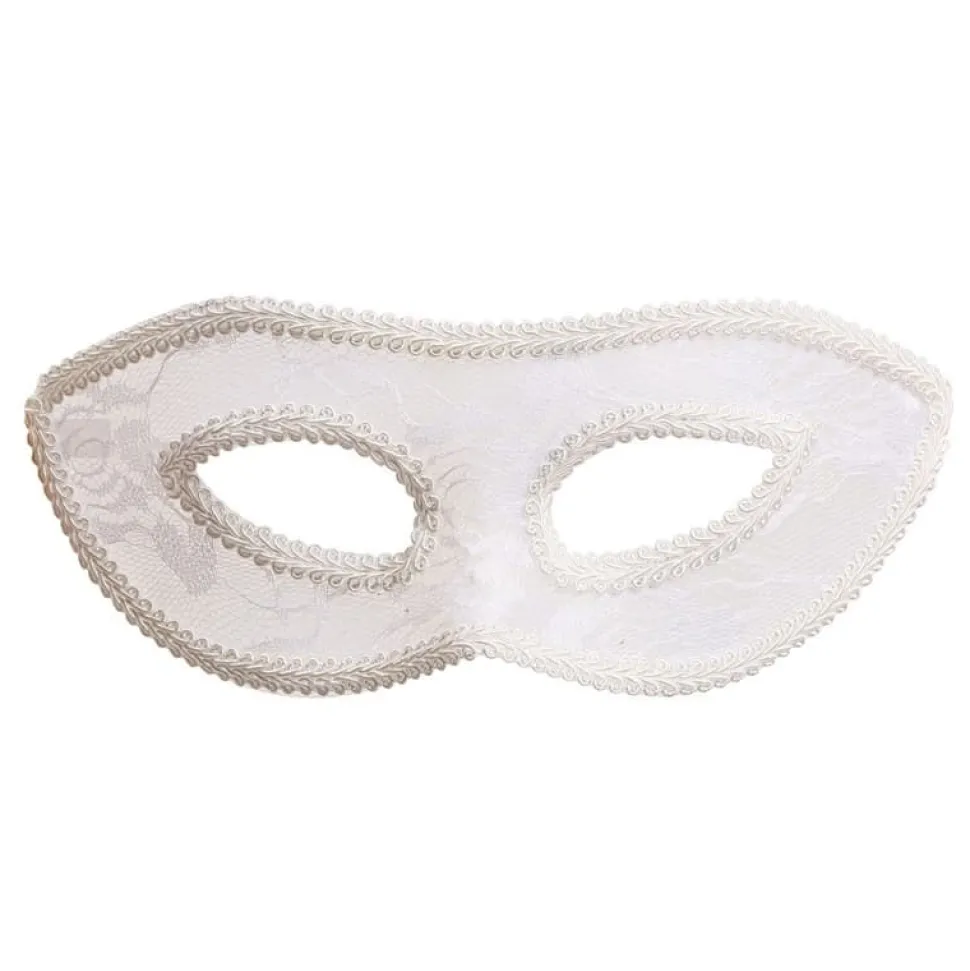 Øyemaske Blonder Hvit