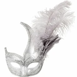 Øyemaske Venice Prezioso Sølv
