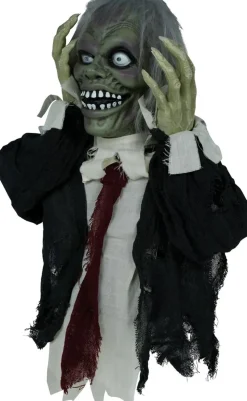 Zombie bust lys, lyd og bevegelse
