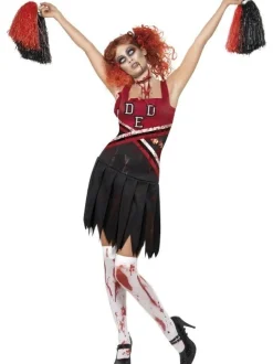 Zombie Cheerleader-kostyme til dame