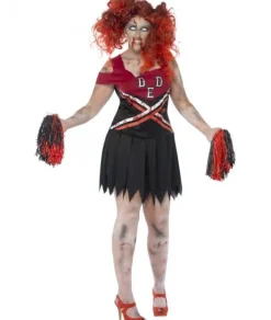 Zombie Cheerleader-kostyme til dame