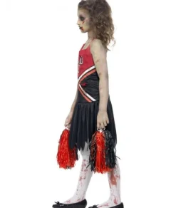 Zombie Cheerleader-kostyme til barn